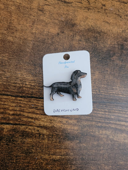 Dachshund Pins - Original Painted Pins