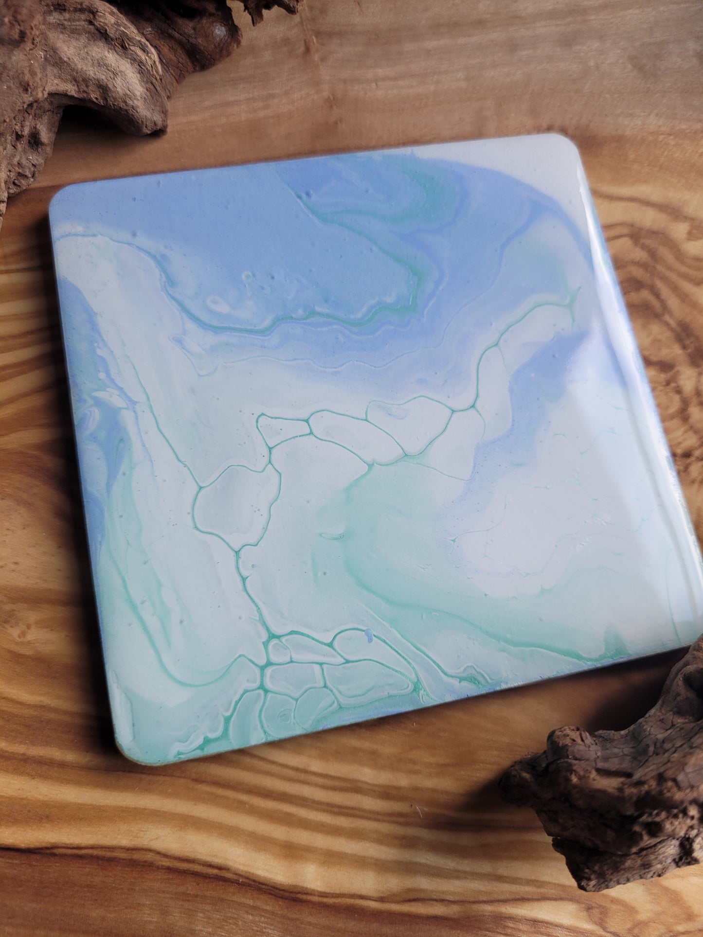 Wooden, Slate & Ceramic Coasters - Original Paintings