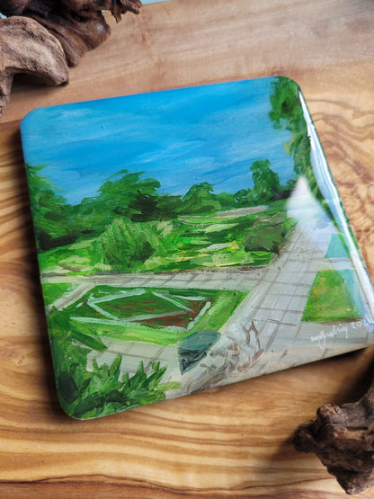 Wooden, Slate & Ceramic Coasters - Original Paintings