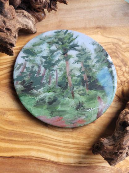 Wooden, Slate & Ceramic Coasters - Original Paintings