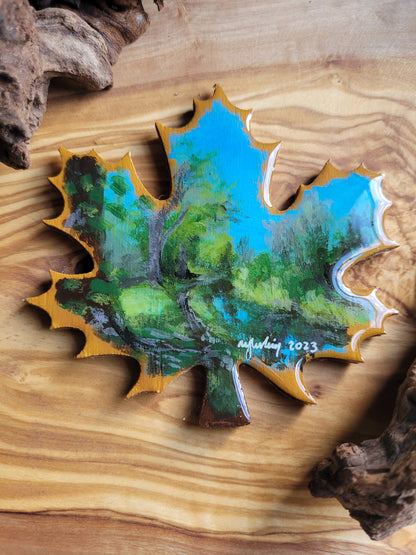 Wooden, Slate & Ceramic Coasters - Original Paintings