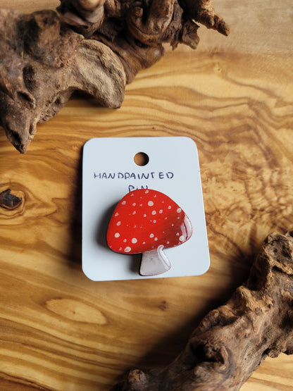 Mushroom Pins - Original Paintings