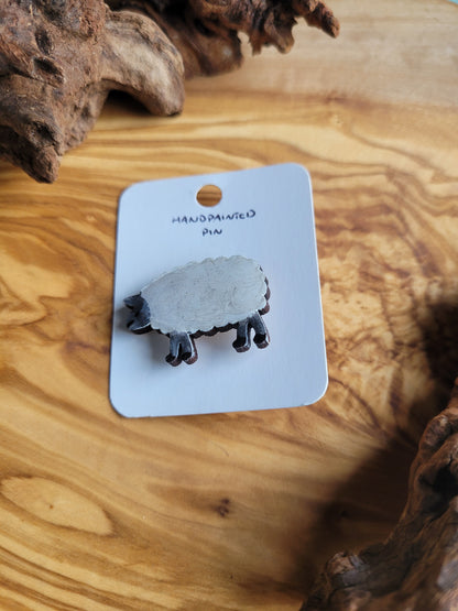 Sheep Pins - Original Paintings