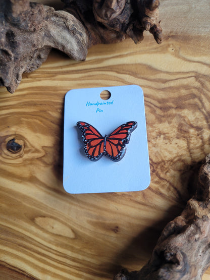 Butterfly & Moth Pins - Original Paintings