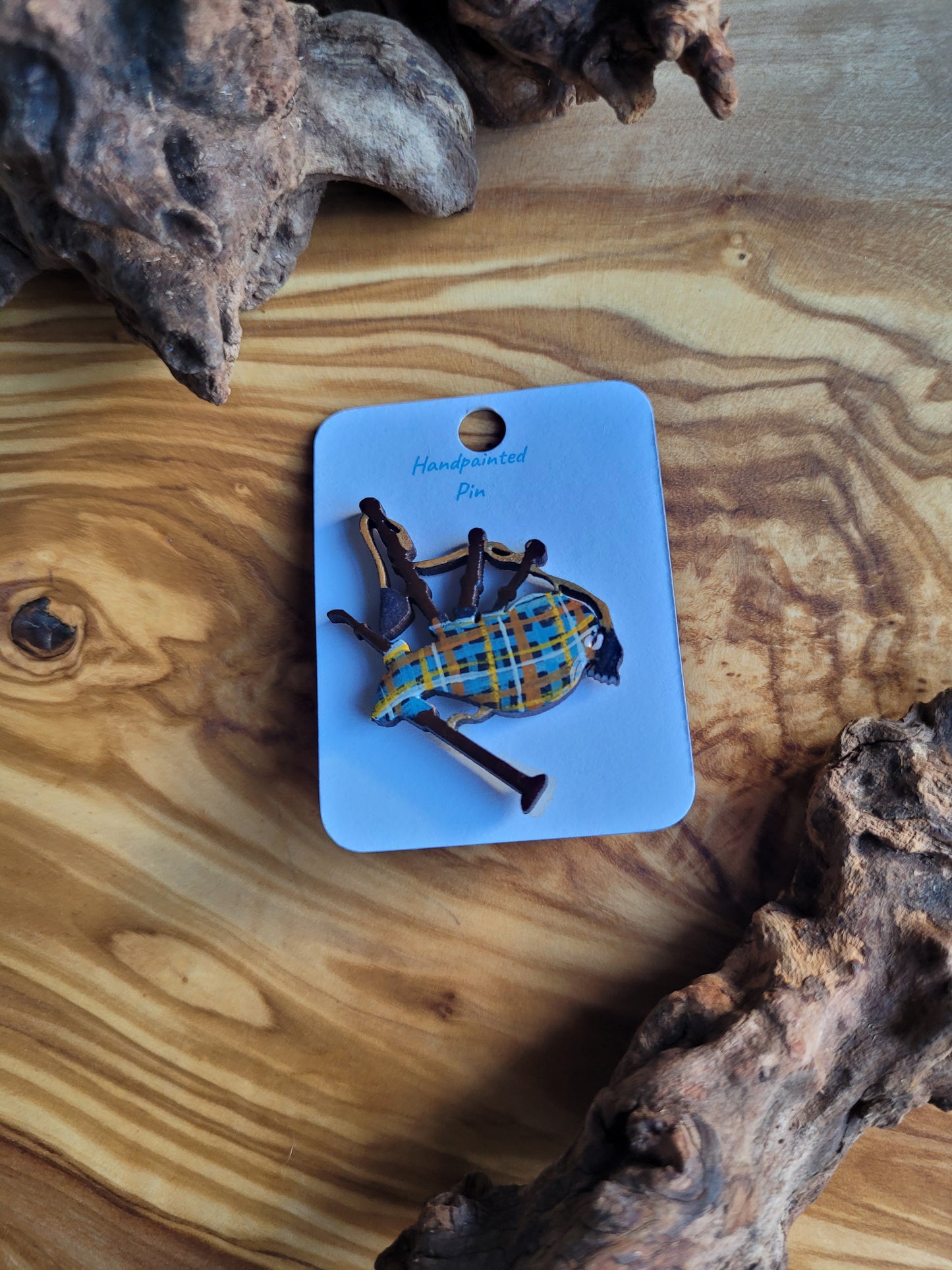 Bagpipe Pins - Original Paintings