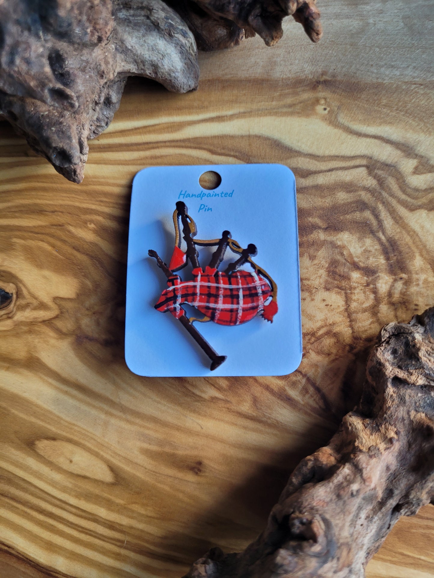 Bagpipe Pins - Original Paintings