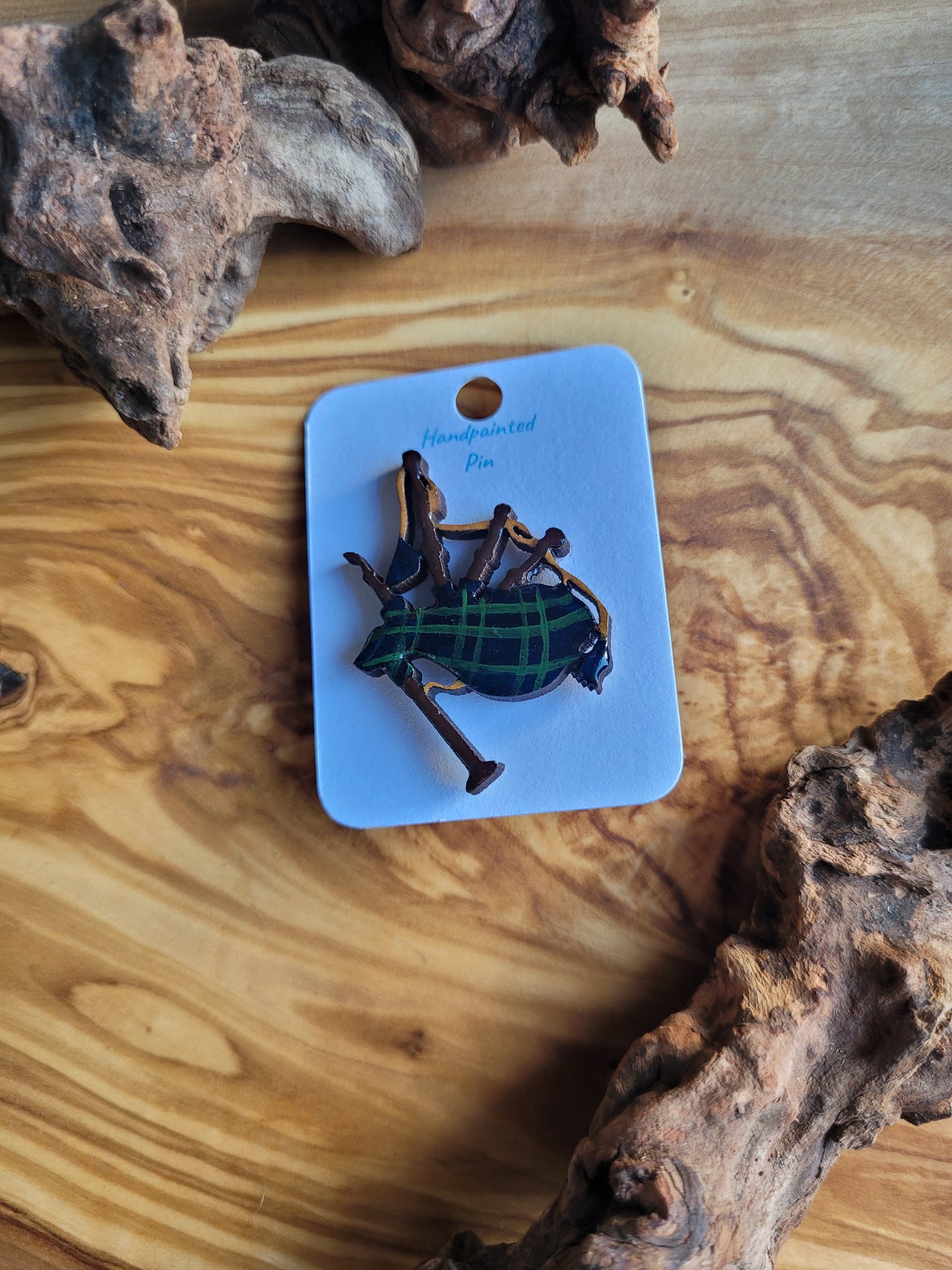 Bagpipe Pins - Original Paintings