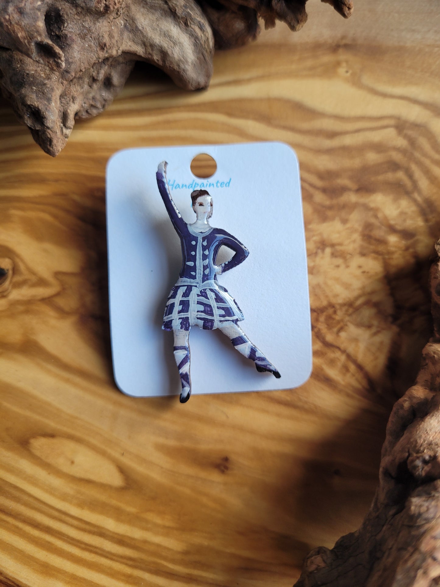 Highland Dancers Pins - Original Paintings