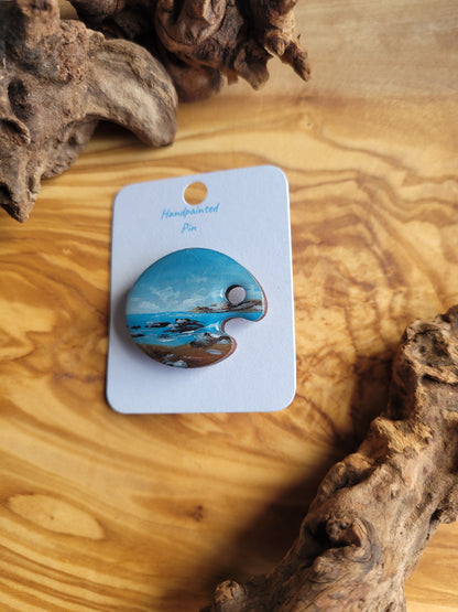 Paint Palette Pins - Original Painted Pins