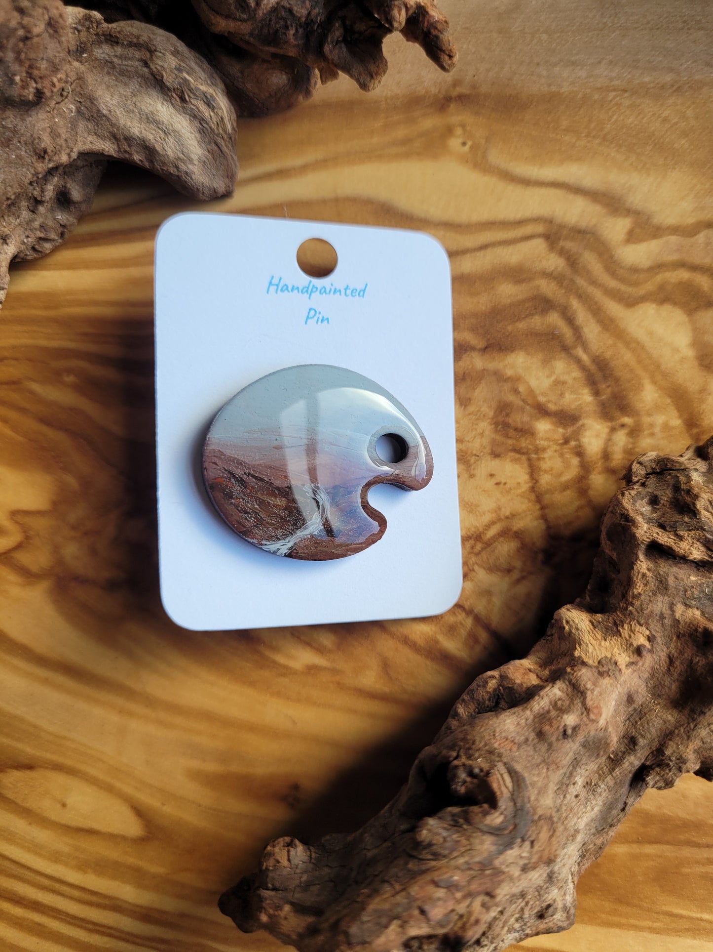 Paint Palette Pins - Original Painted Pins