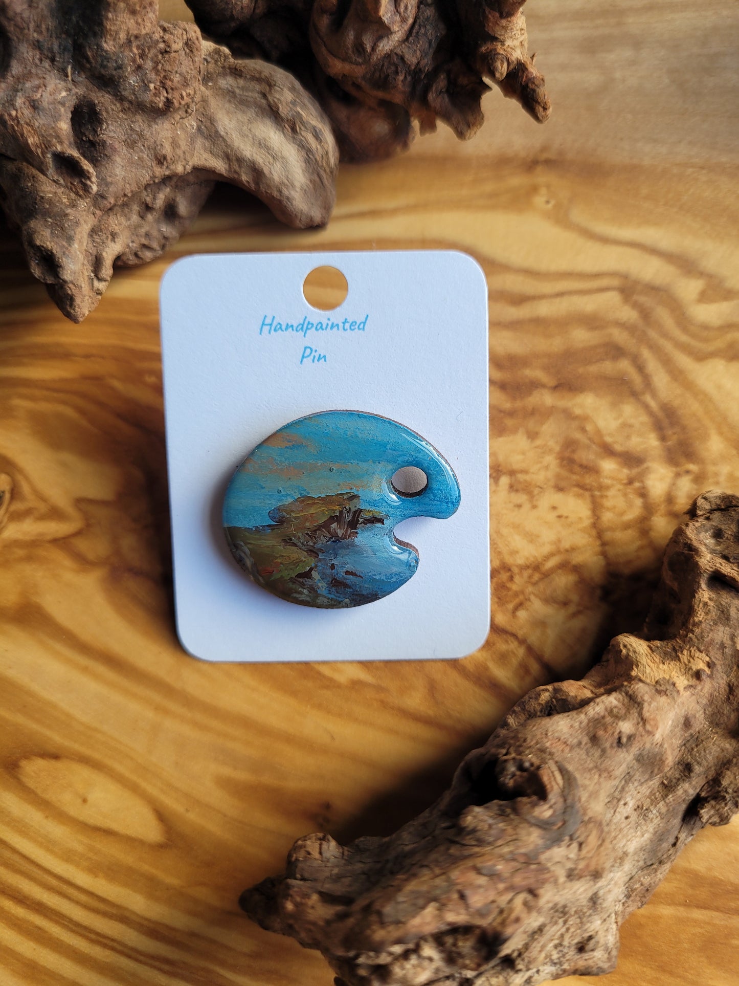 Paint Palette Pins - Original Painted Pins