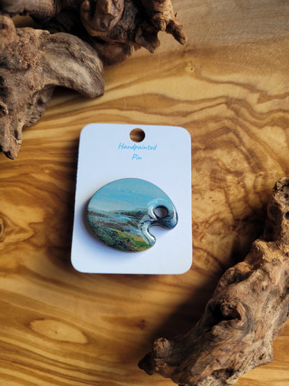 Paint Palette Pins - Original Painted Pins