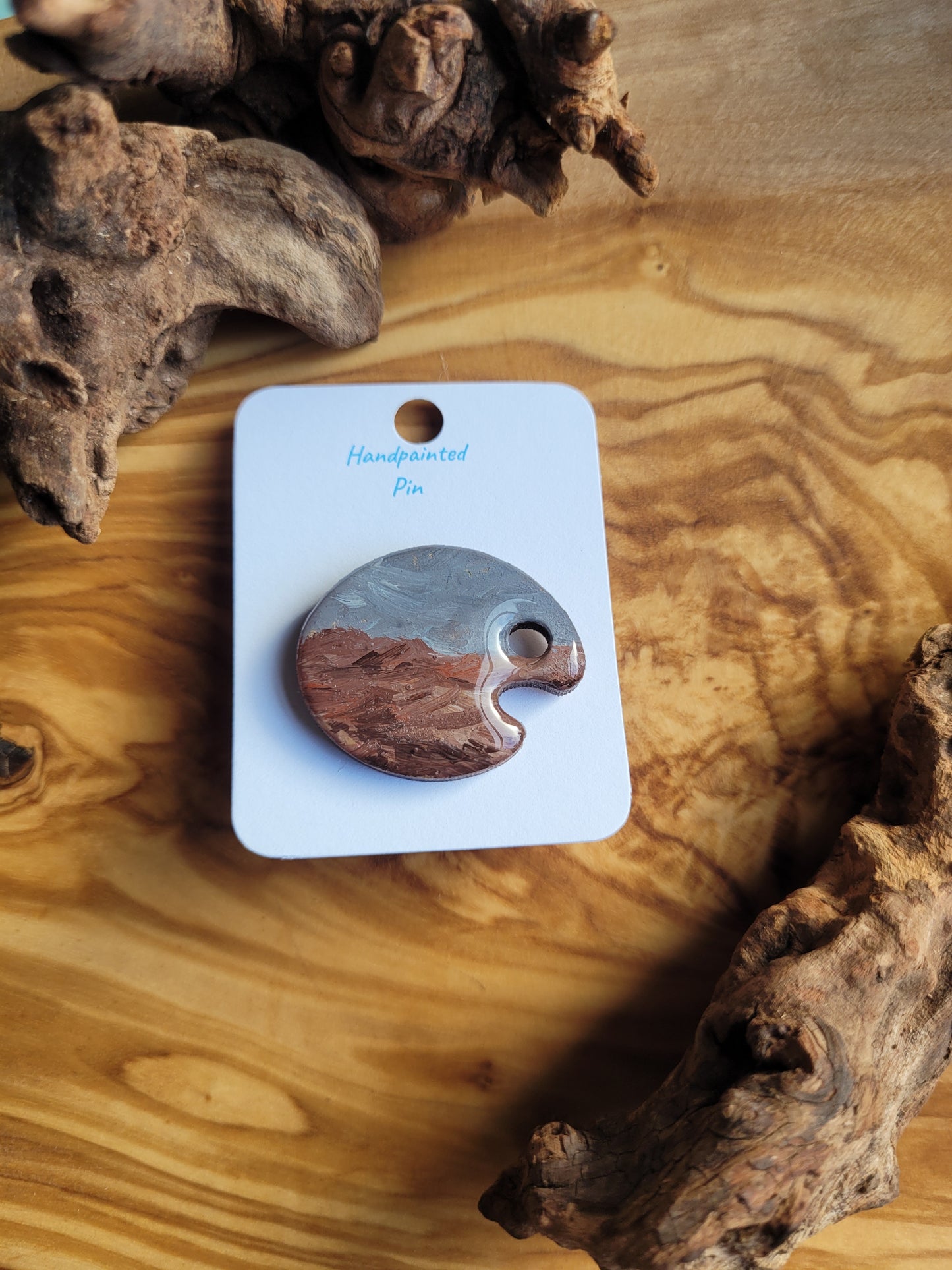 Paint Palette Pins - Original Painted Pins