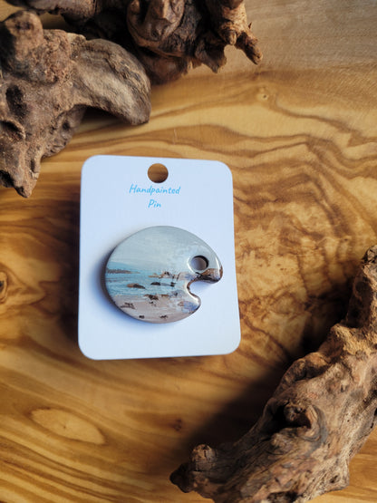 Paint Palette Pins - Original Painted Pins