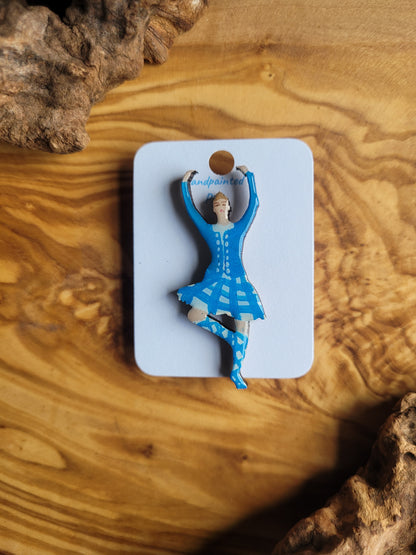 Highland Dancers Pins - Original Paintings