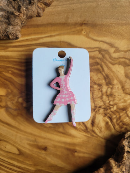 Highland Dancers Pins - Original Paintings