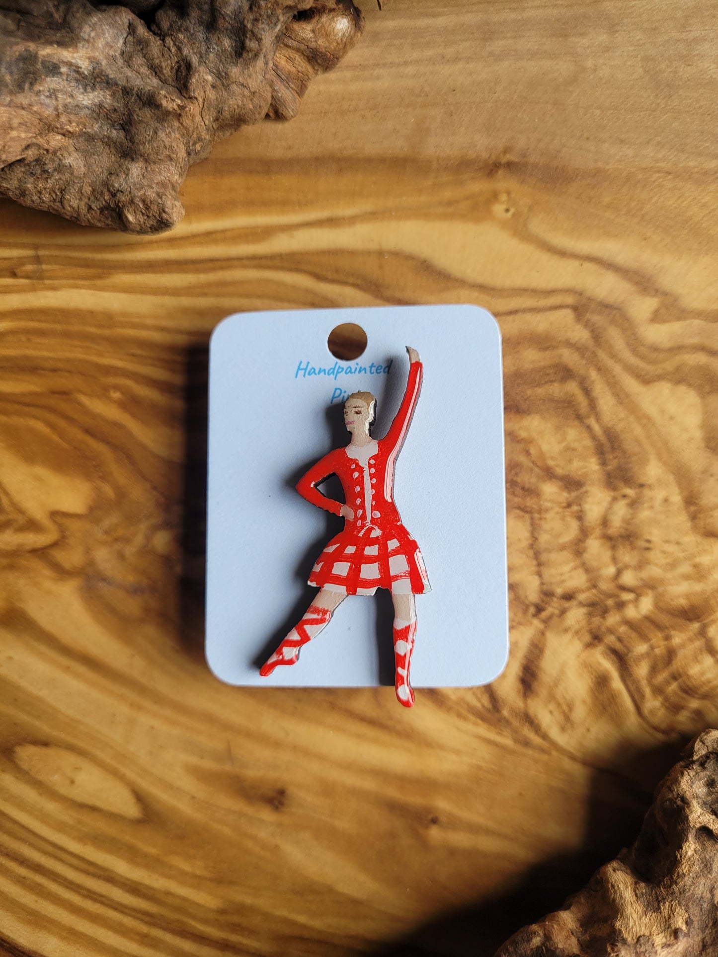 Highland Dancers Pins - Original Paintings