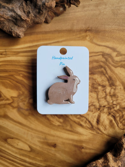 Rabbit Pins - Original Paintings