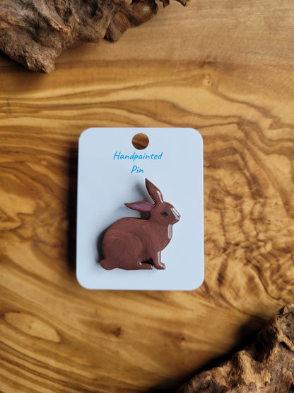 Rabbit Pins - Original Paintings