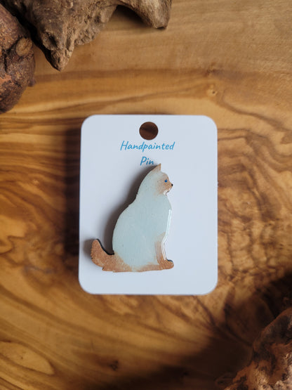 Cat Pins - Original Paintings