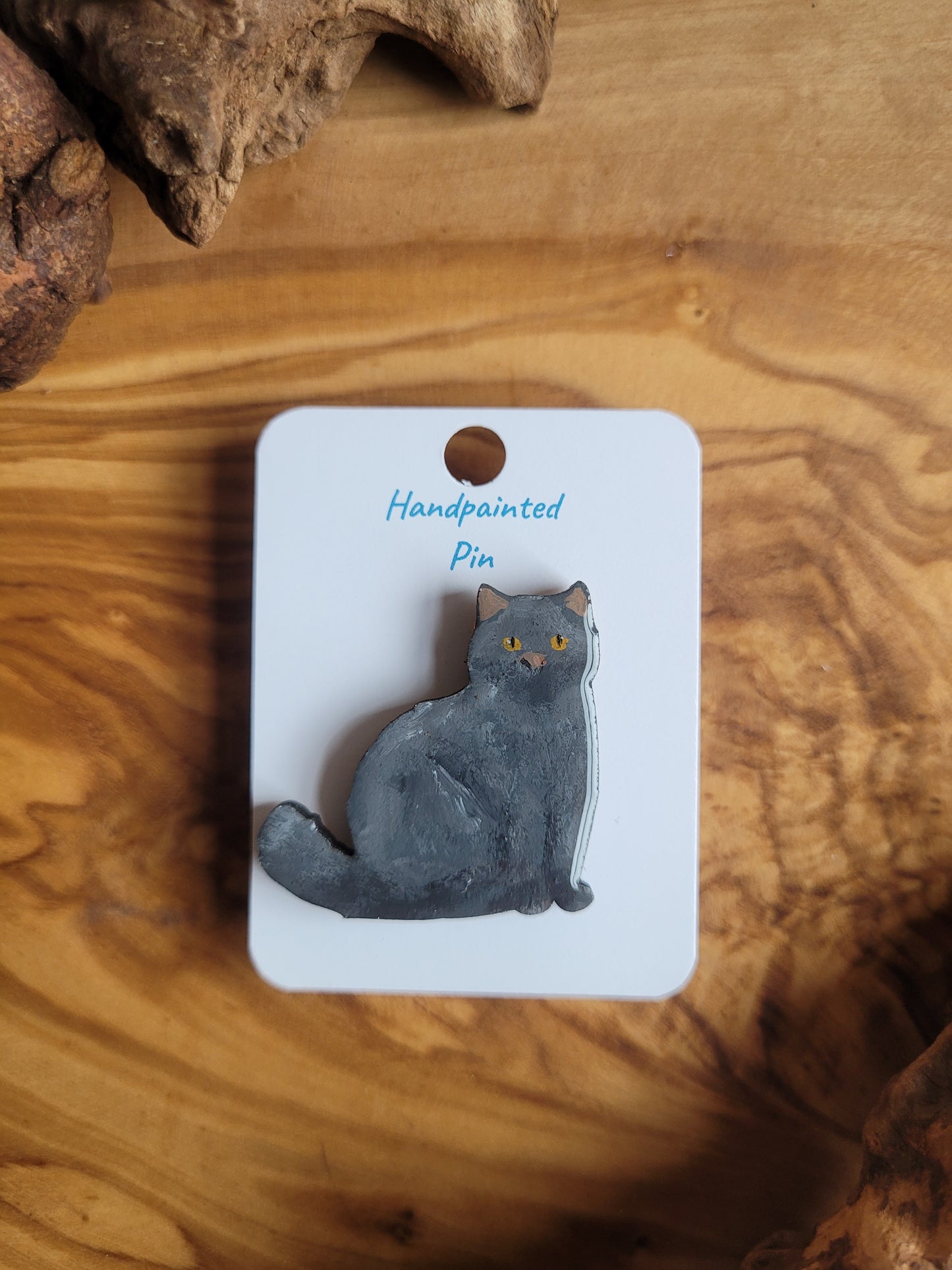 Cat Pins - Original Paintings