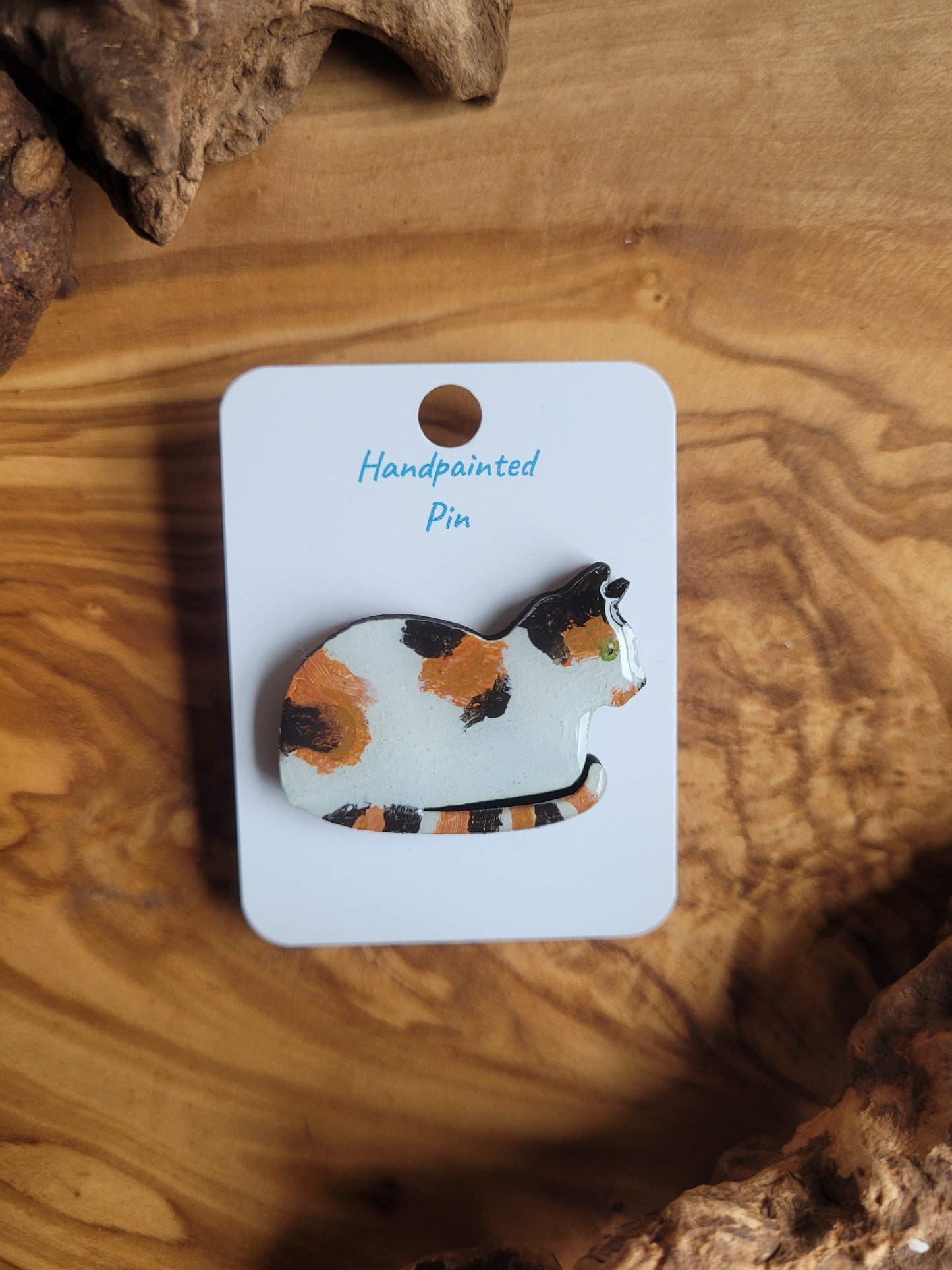 Cat Pins - Original Paintings