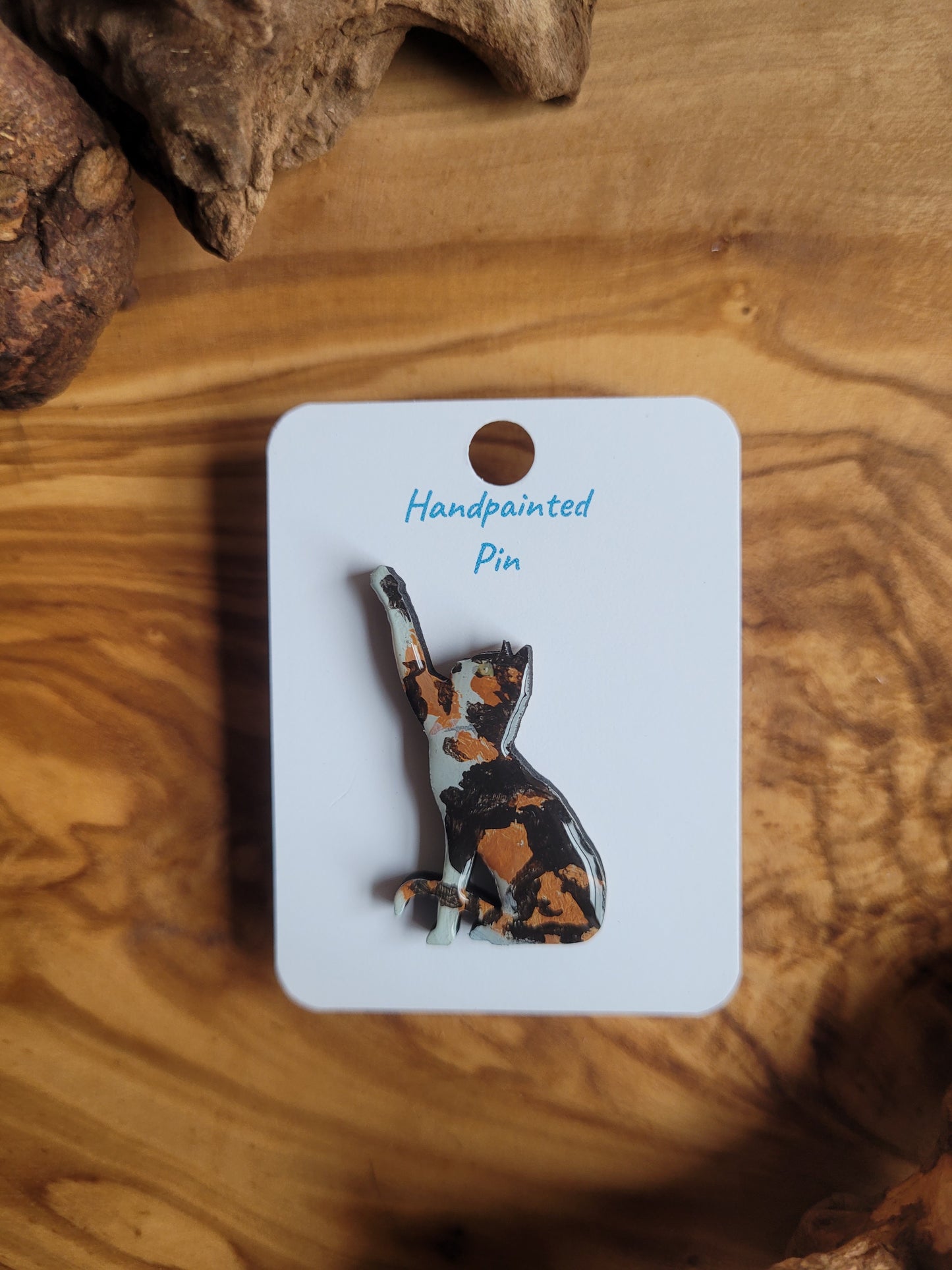 Cat Pins - Original Paintings