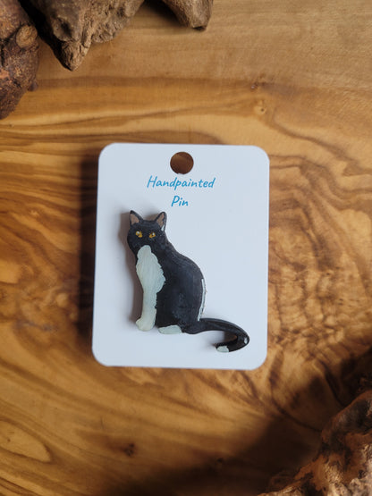 Cat Pins - Original Paintings