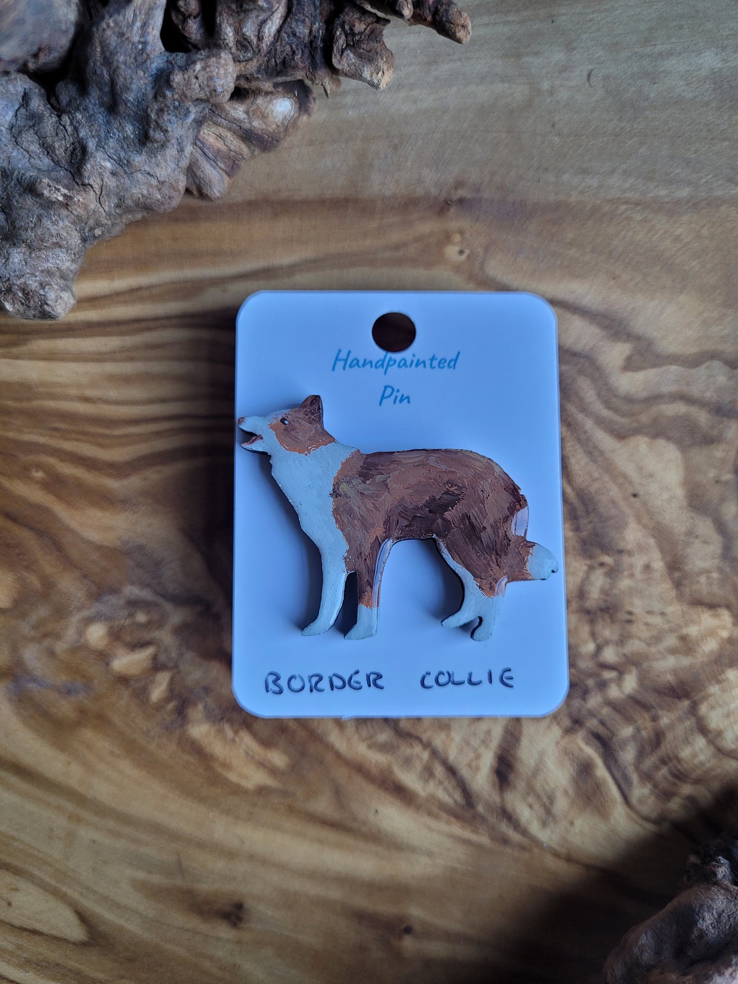 Border Collie Pins - Original Painted Pins