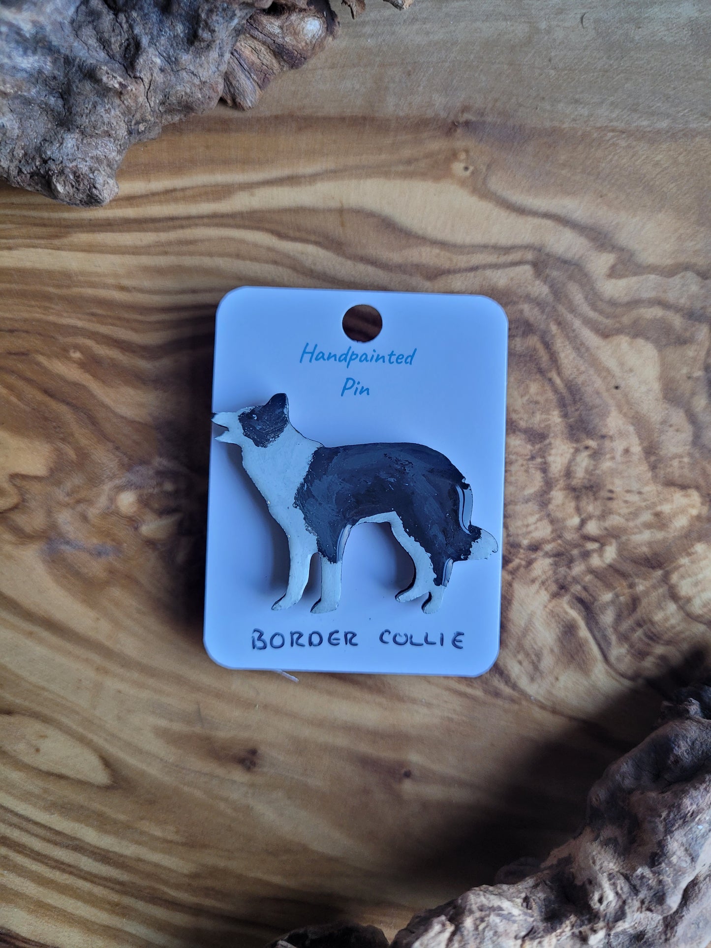 Border Collie Pins - Original Painted Pins