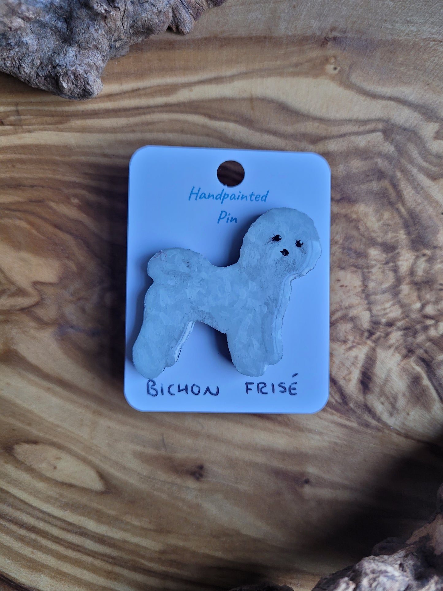 Bichon Frisé Dog Pins - Original Painted Pins