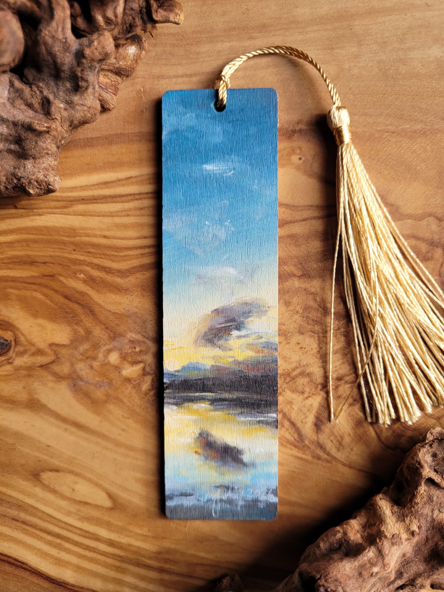 Bookmarks - Hand - Painted Wooden Bookmarks
