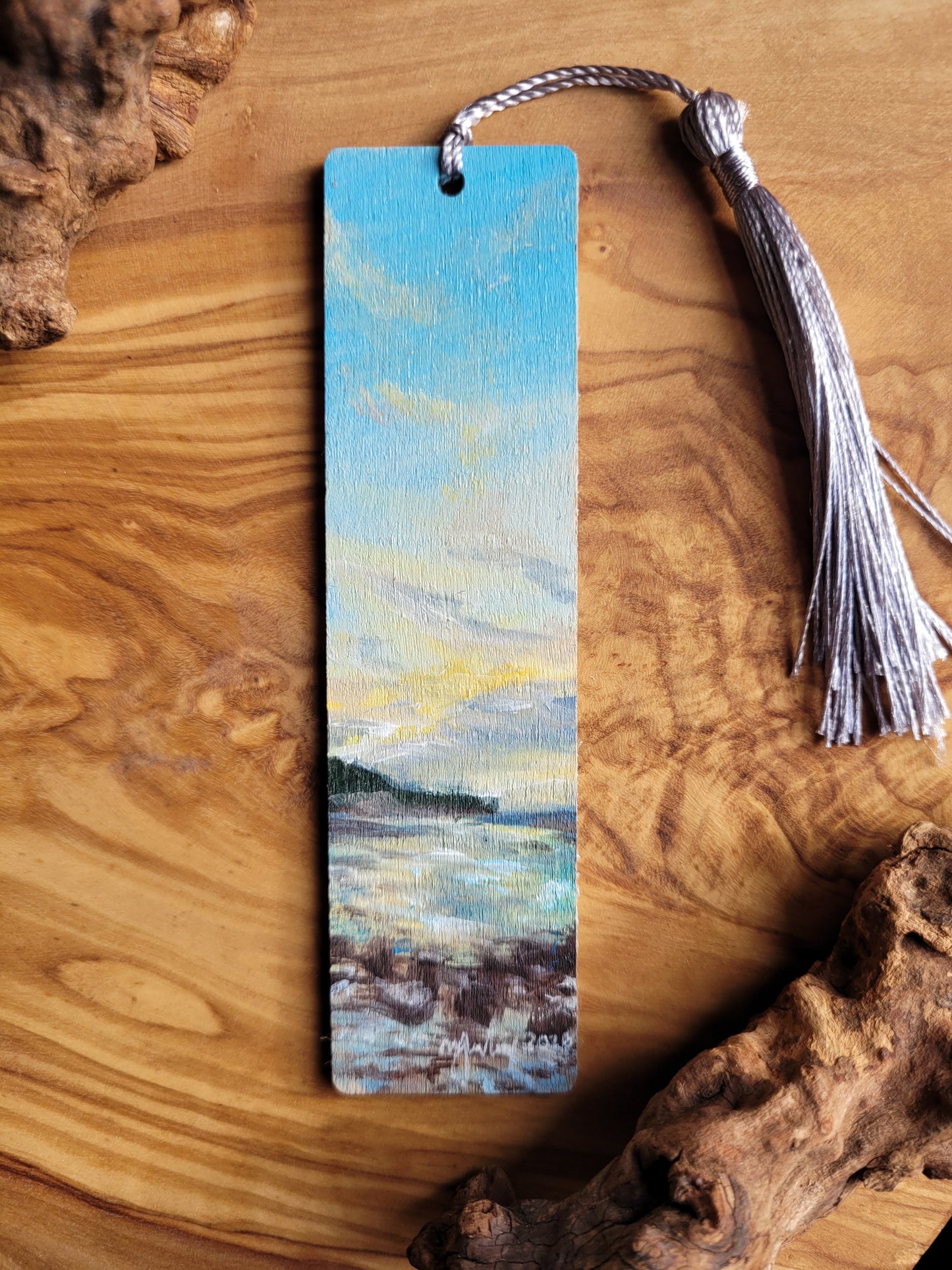Bookmarks - Hand - Painted Wooden Bookmarks