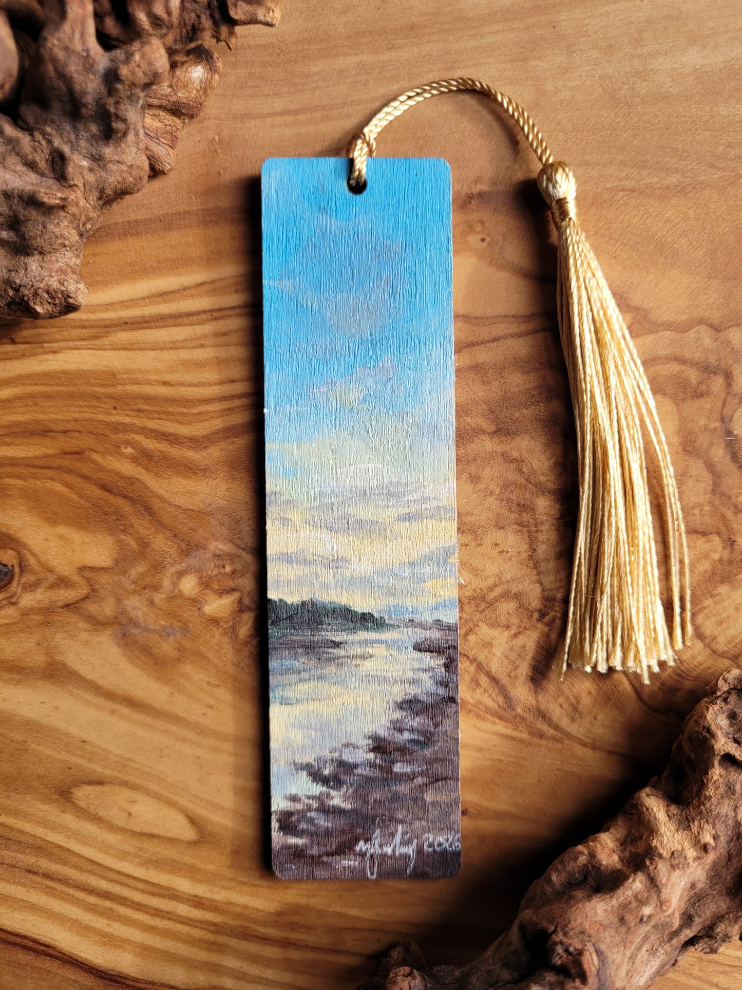 Bookmarks - Hand - Painted Wooden Bookmarks