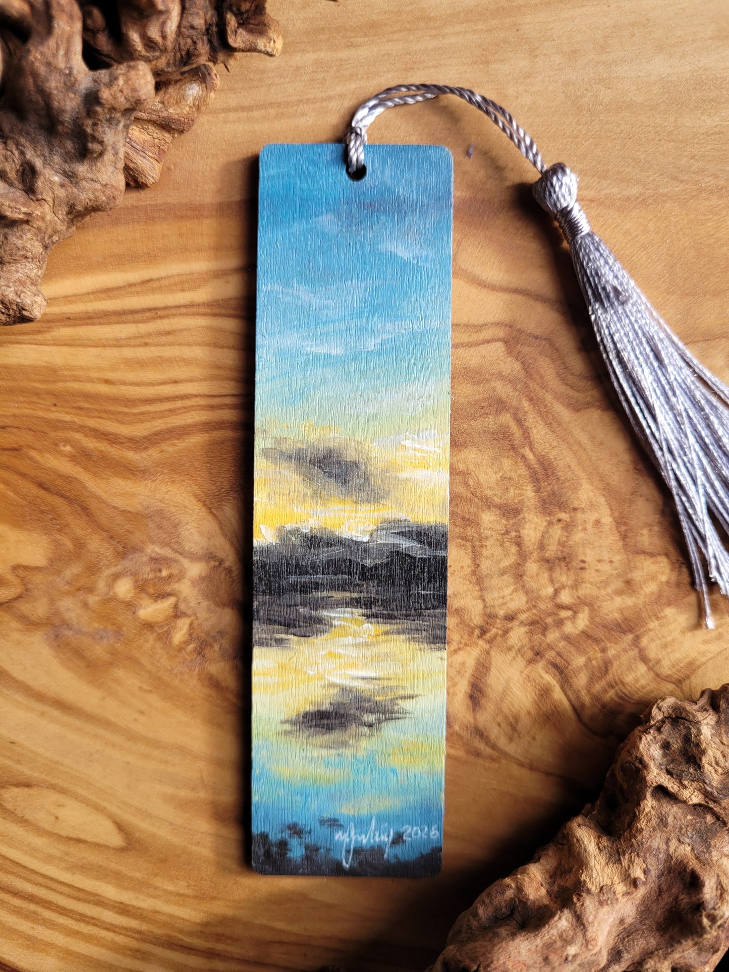 Bookmarks - Hand - Painted Wooden Bookmarks