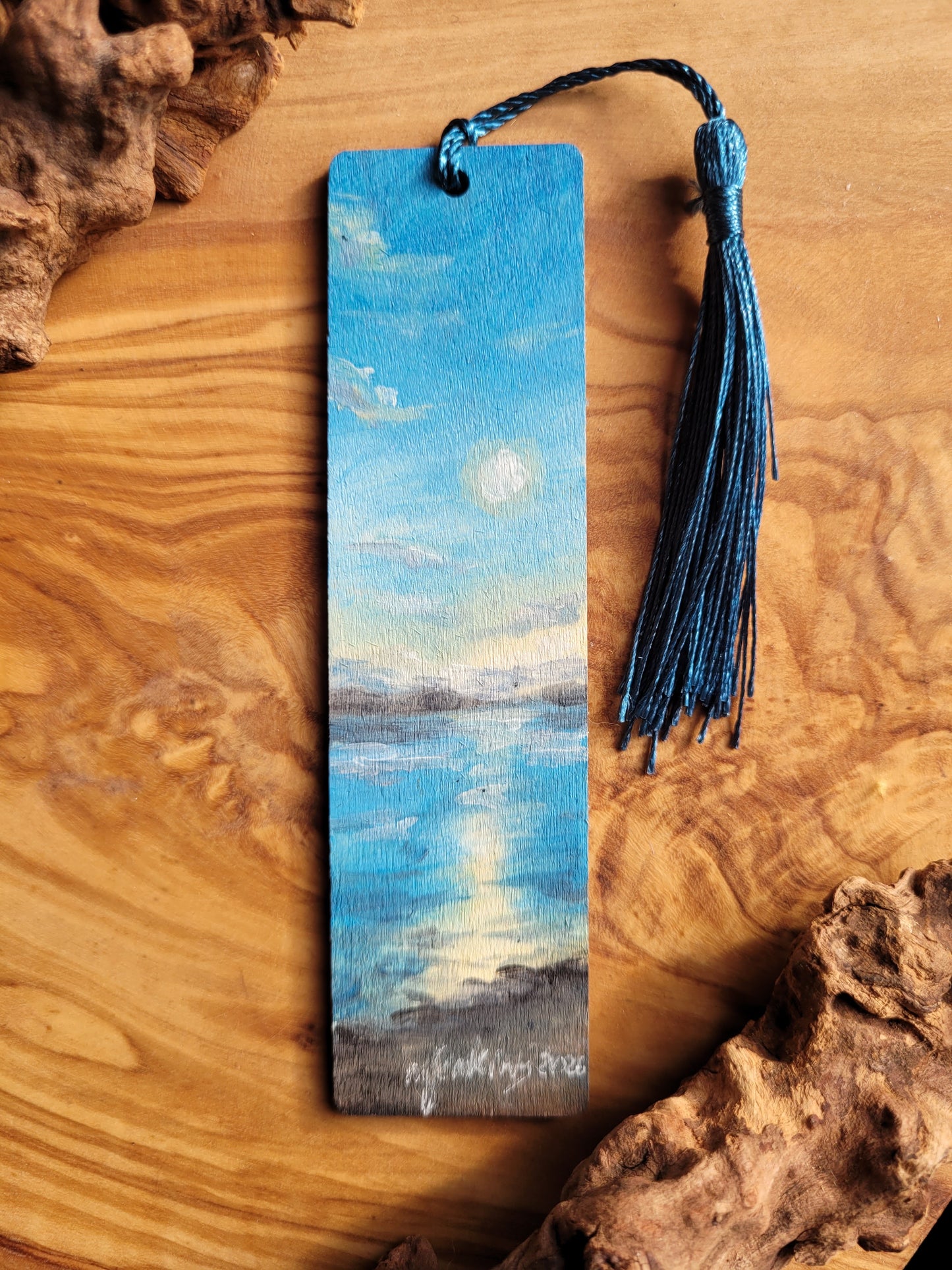 Bookmarks - Hand - Painted Wooden Bookmarks