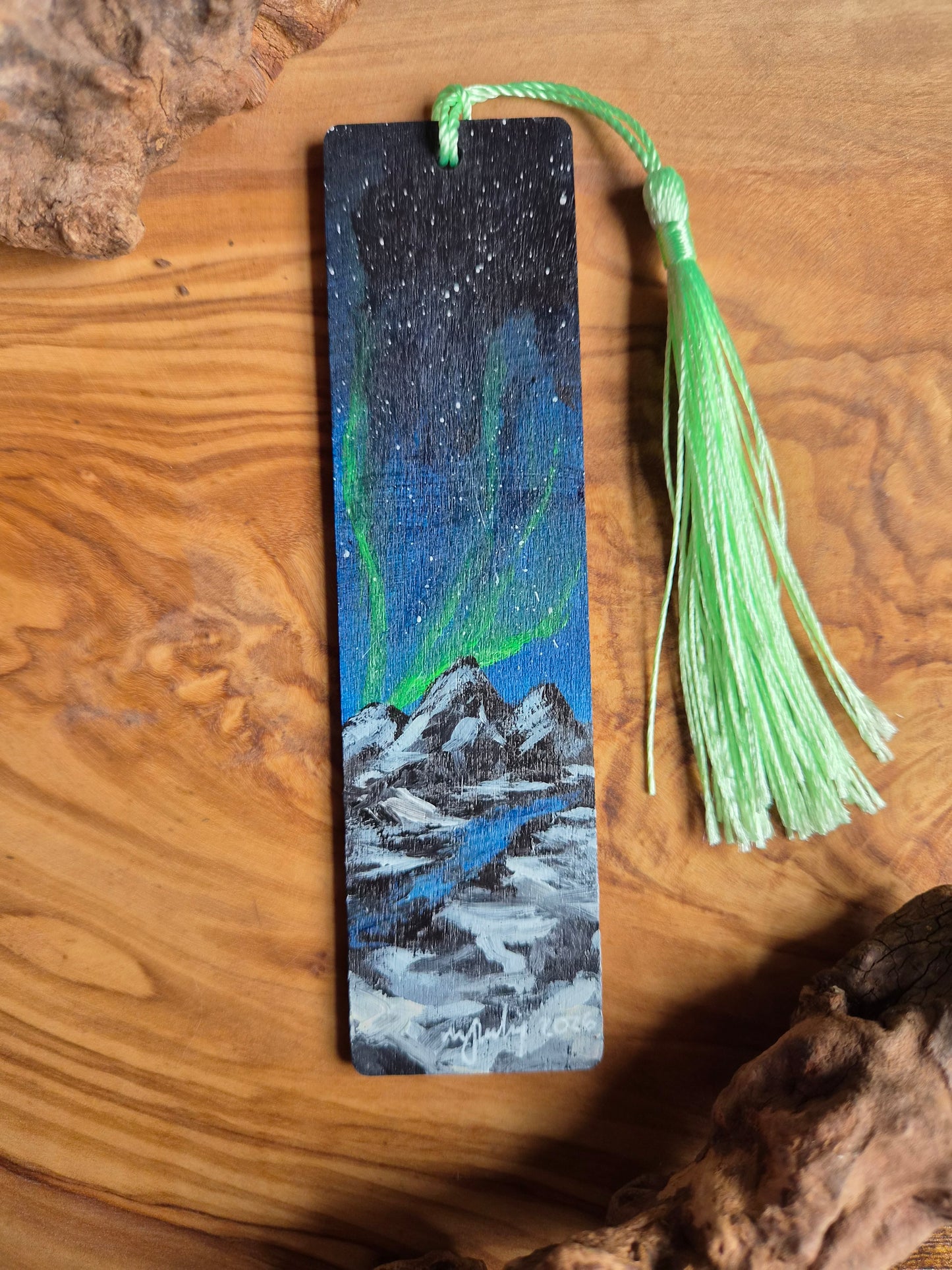 Bookmarks - Hand - Painted Wooden Bookmarks