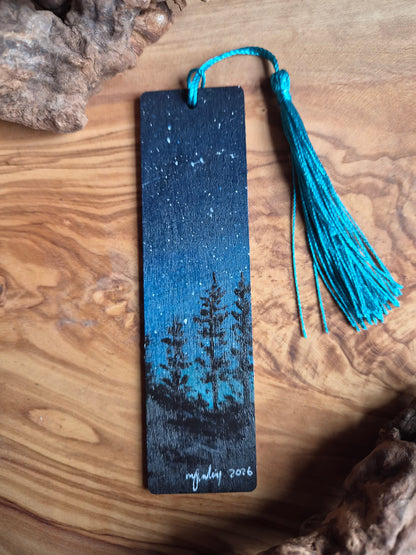 Bookmarks - Hand - Painted Wooden Bookmarks