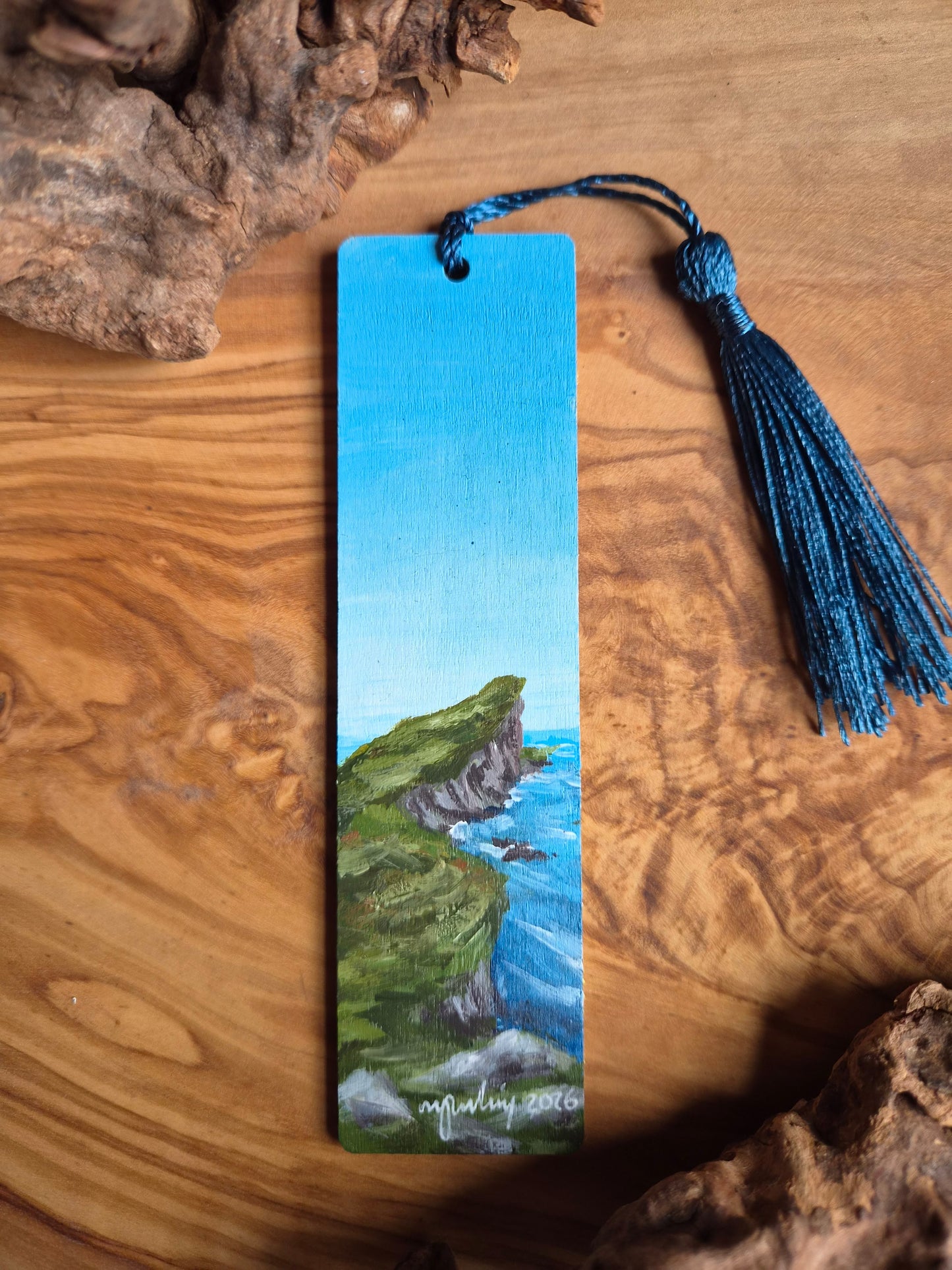 Bookmarks - Hand - Painted Wooden Bookmarks