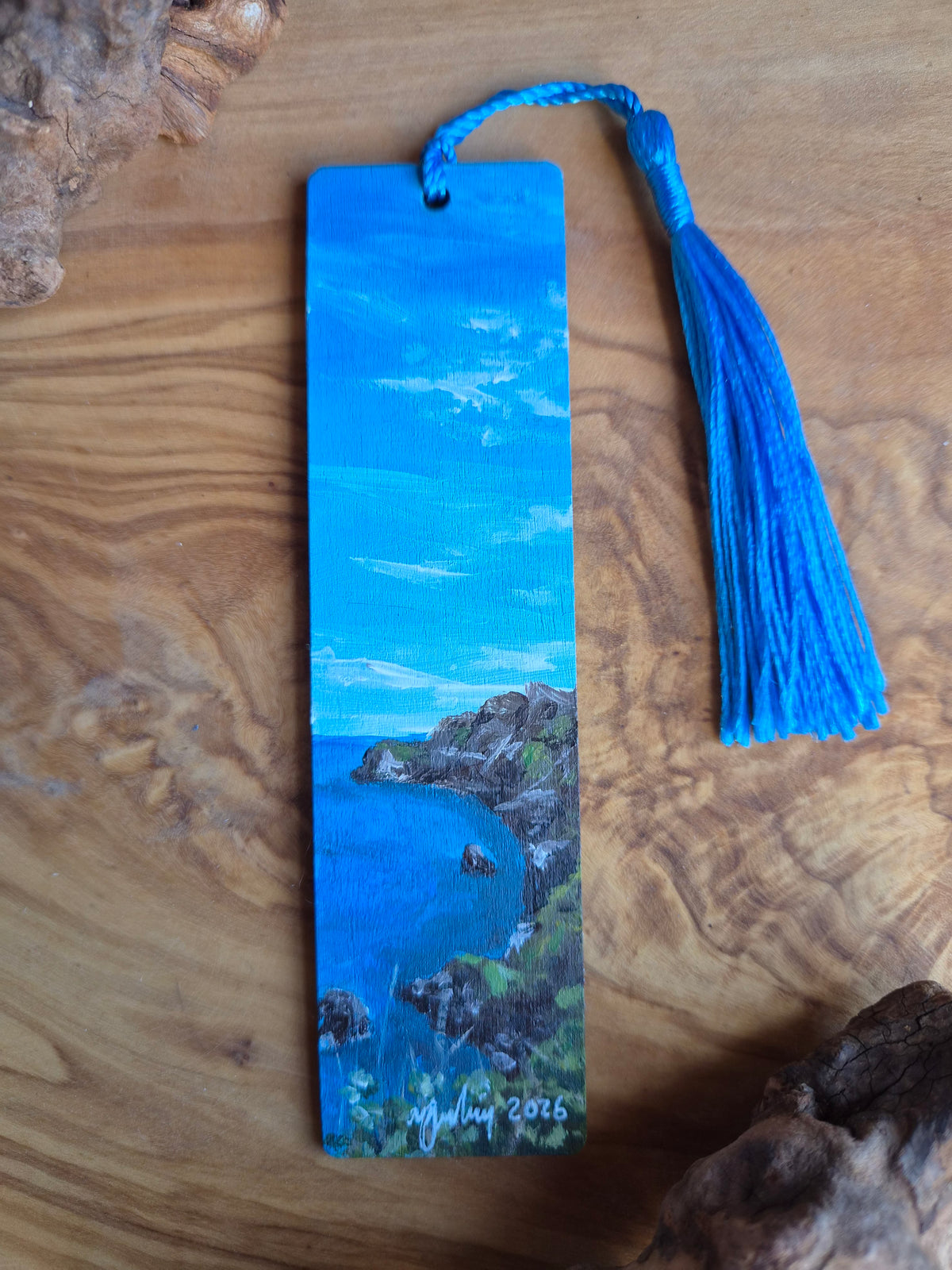 Bookmarks - Hand-Painted Wooden Bookmarks