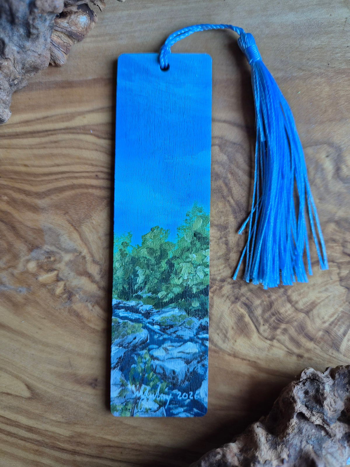 Bookmarks - Hand-Painted Wooden Bookmarks