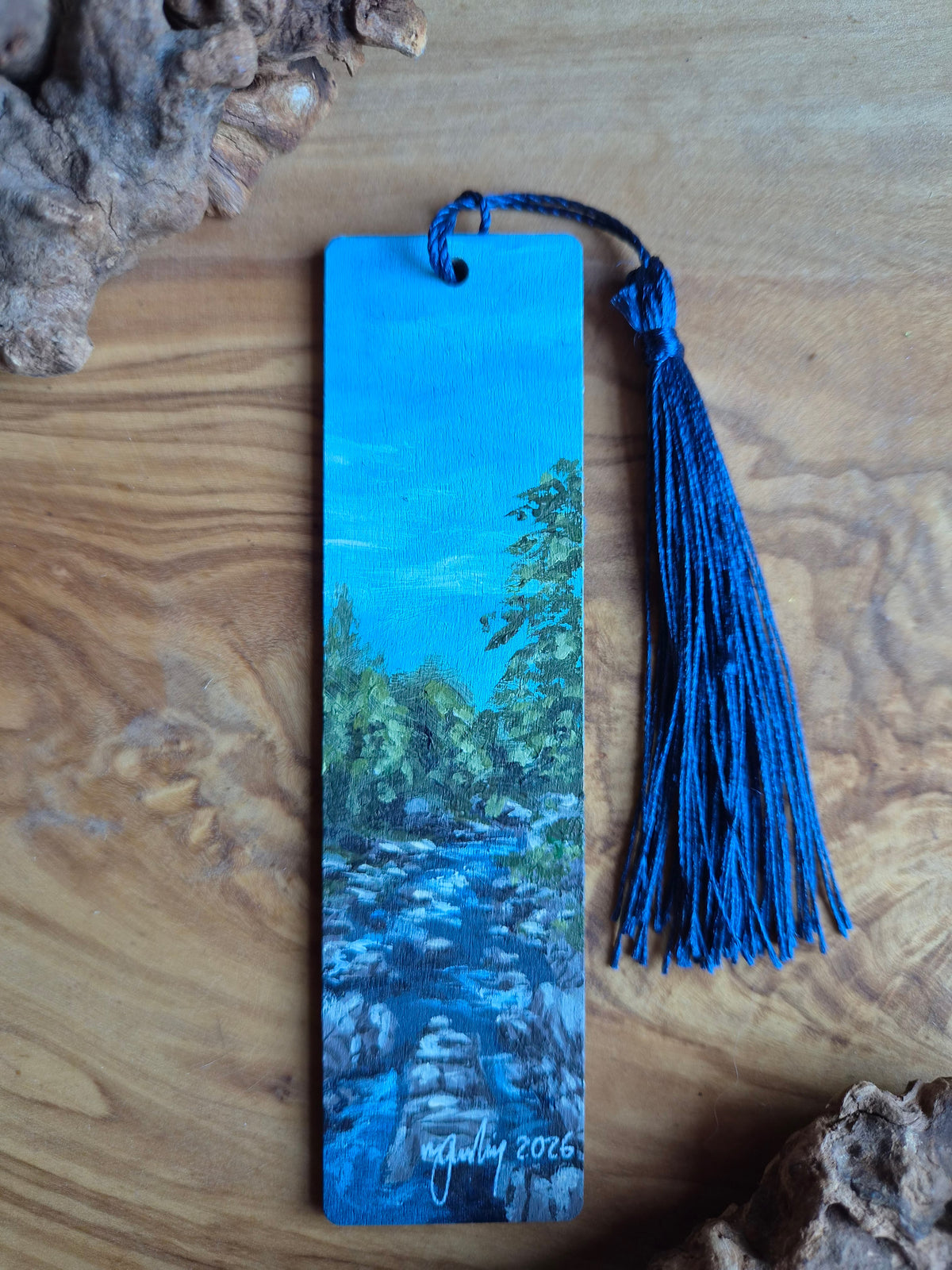 Bookmarks - Hand-Painted Wooden Bookmarks