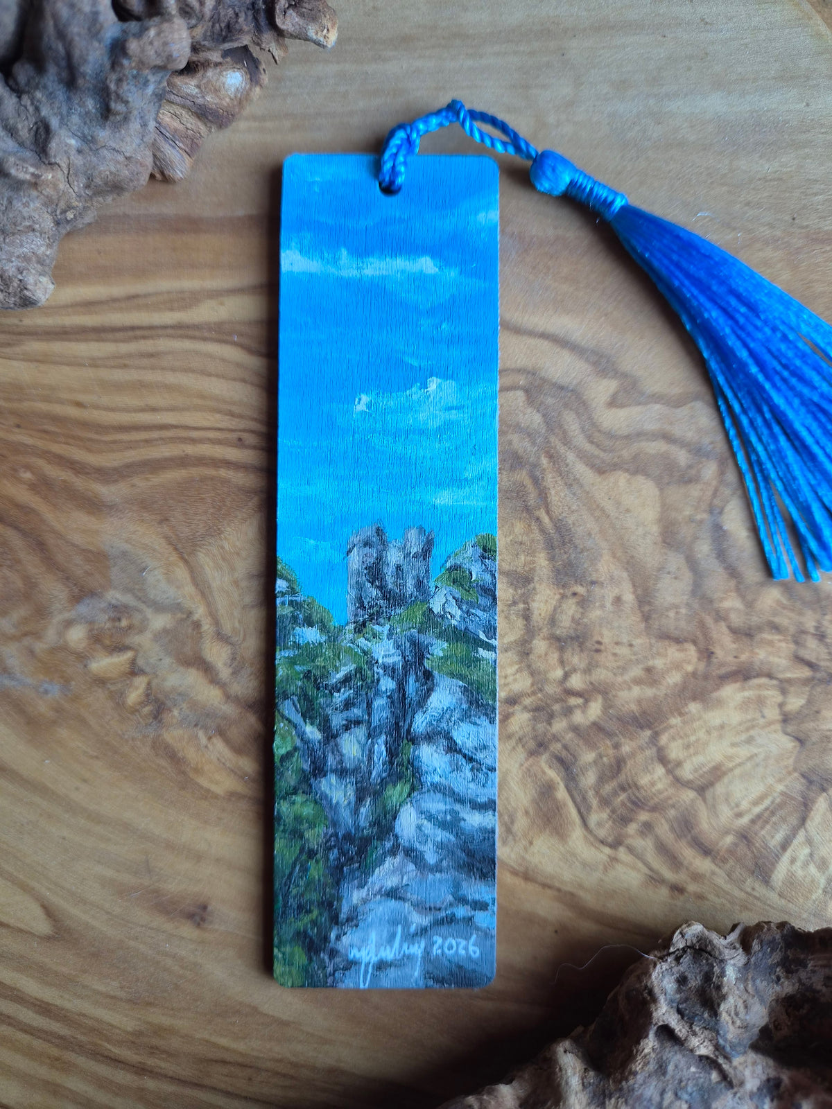 Bookmarks - Hand-Painted Wooden Bookmarks