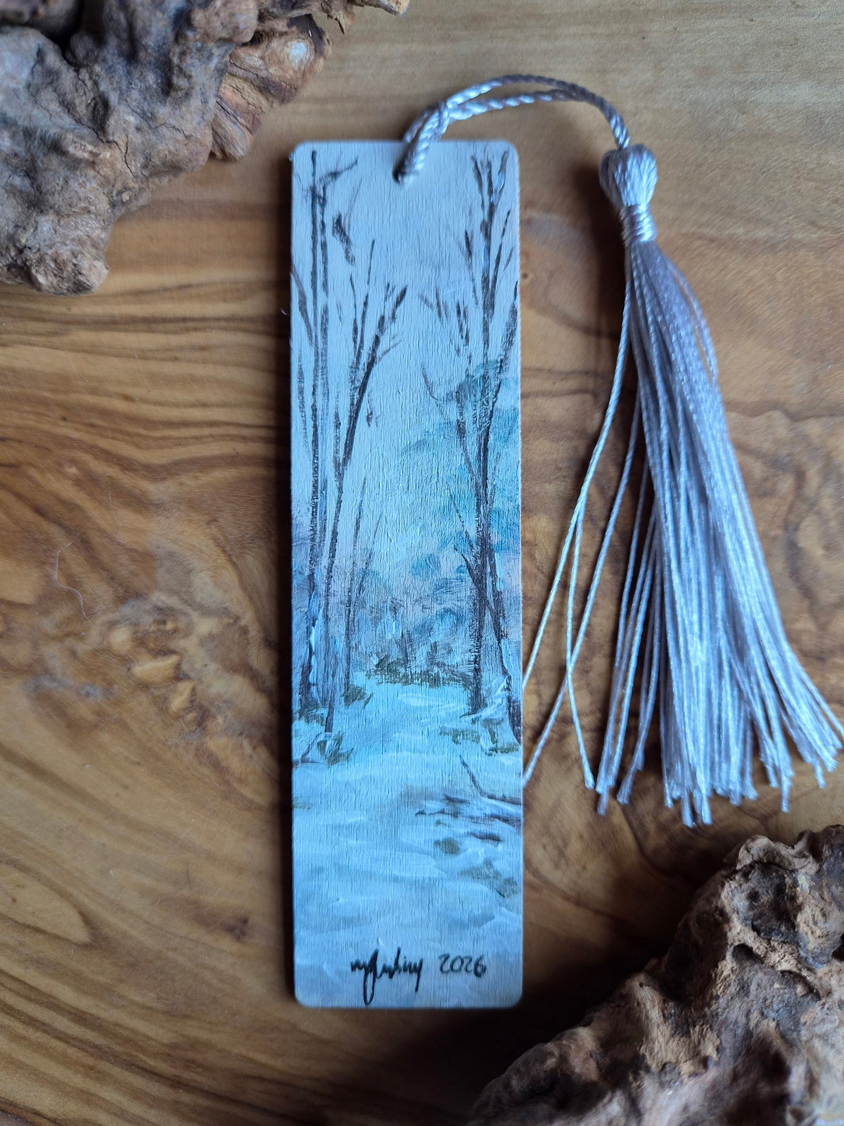 Bookmarks - Hand-Painted Wooden Bookmarks