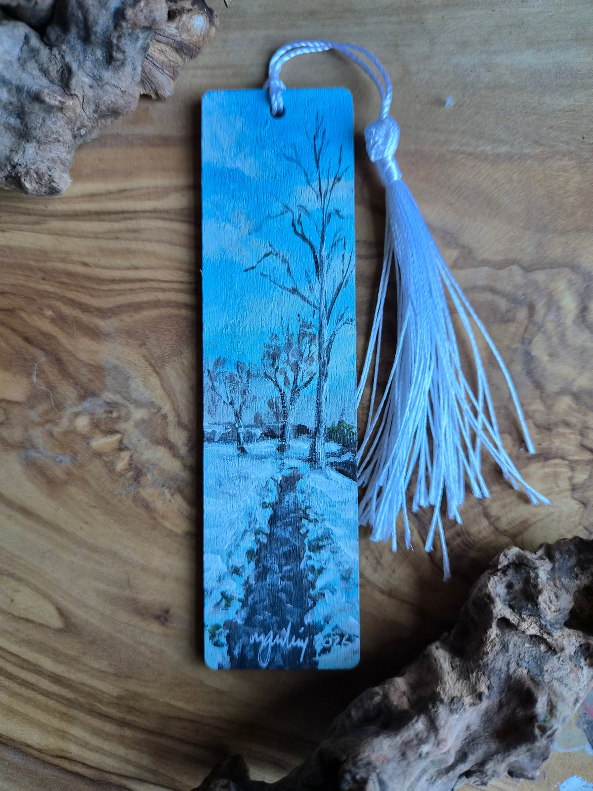 Bookmarks - Hand-Painted Wooden Bookmarks